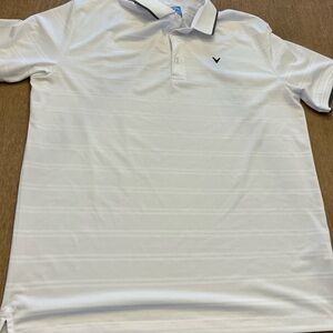 Men's White Polo Shirt